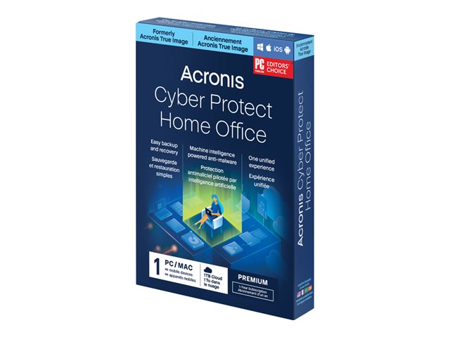 Acronis True Image Premium Subscription 1 Computer + 1 TB Acronis Cloud Storage - 1 year subscription ESD