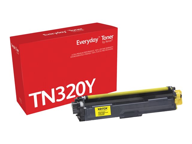 Everyday - Yellow - compatible - toner cartridge (alternative for: Brother TN210Y) - for Brother HL-3040, 3045, 3070, 3075, MFC-9010, 9120, 9125, 9320, 9325