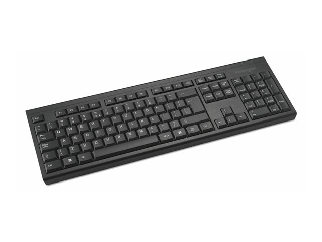 Kensington KB150 EQ - Keyboard - full size - wireless - 2.4 GHz - QWERTY - retail - FSC cardboard