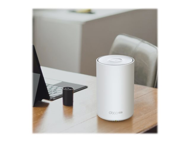 TP-Link Deco X20-4G V1 - Wireless router - mesh 3-port switch - 1GbE - Wi-Fi 6 - Dual Band - 3G, 4G
