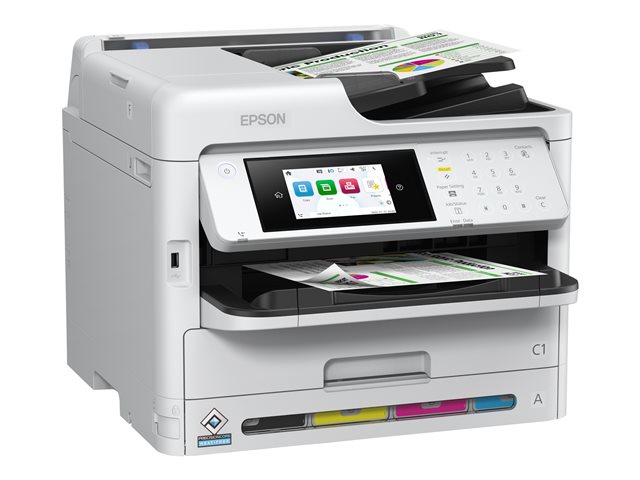 Epson WorkForce Pro WF-C5890DWF - Multifunction printer - colour - ink-jet - A4/Legal (media) - up to 25 ppm (printing) - 330 sheets - 33.6 Kbps - Wi-Fi(n), USB 2.0, Gigabit LAN, USB 2.0 host, NFC