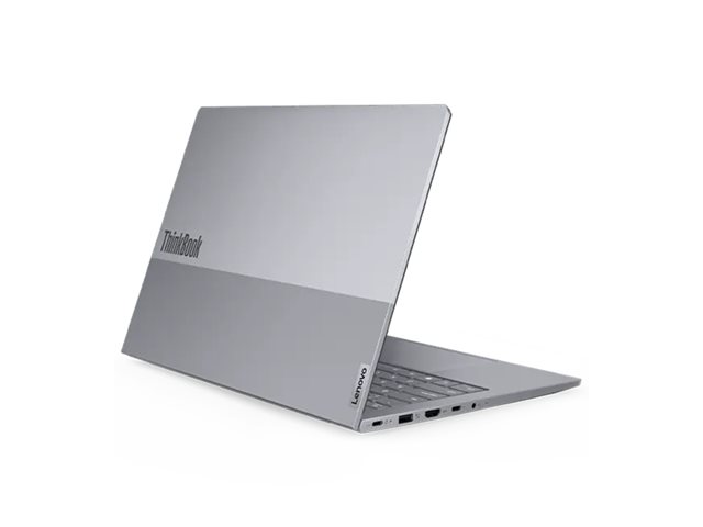 Lenovo ThinkBook 14 G8 IAL 21SJ - AI PC - 180-degree hinge design - Intel Core Ultra 5 - 225U / up to 4.8 GHz - Win 11 Pro - Intel Graphics - 16 GB RAM - 512 GB SSD NVMe - 14\" IPS 1920 x 1200 - Gigabit Ethernet - Wi-Fi 6E, Bluetooth - arctic grey - kbd: Belgium - with 2 Years Lenovo Depot Support, CO2 Offset 0.5 ton (2nd Gen)