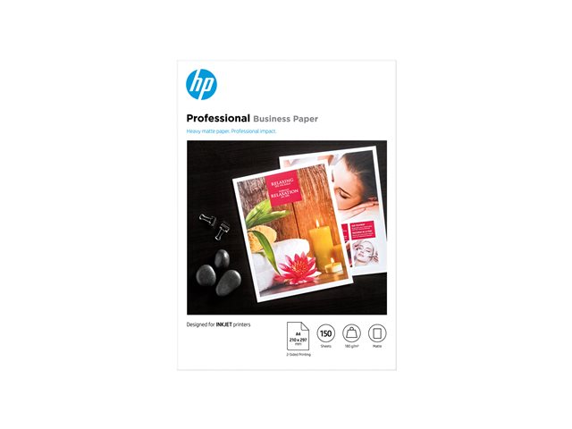 HP Prof Matte Ij A4 180g 150sh