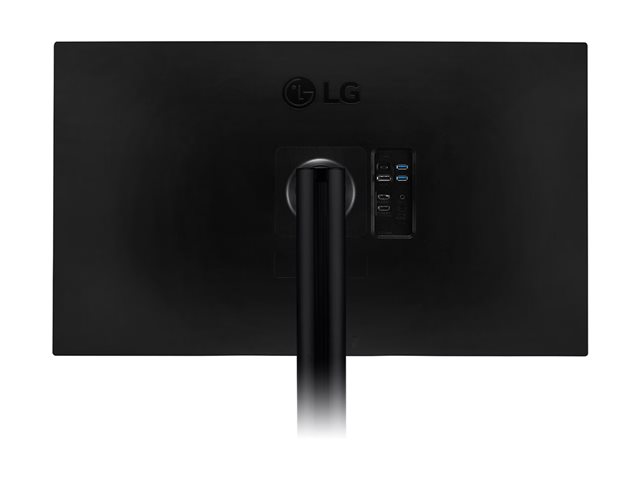 LG UltraFine Ergo 32UN880K-B - LED monitor - 32\" (31.5\" viewable) - 3840 x 2160 4K UHD (2160p) @ 60 Hz - IPS - 350 cd/m² - 1000:1 - HDR10 - 5 ms - 2xHDMI, DisplayPort, USB-C - speakers
