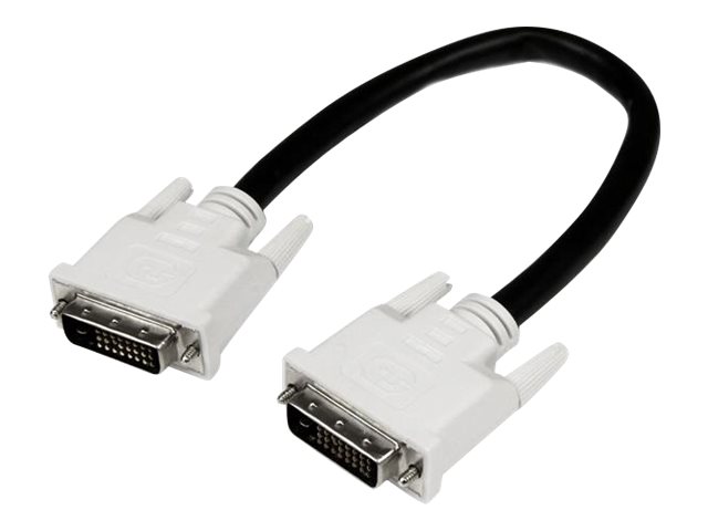 StarTech.com 1m DVID Dual Link Cable M/M - DVI cable - dual link - DVI-D (M) to DVI-D (M) - 1 m - thumbscrews - black