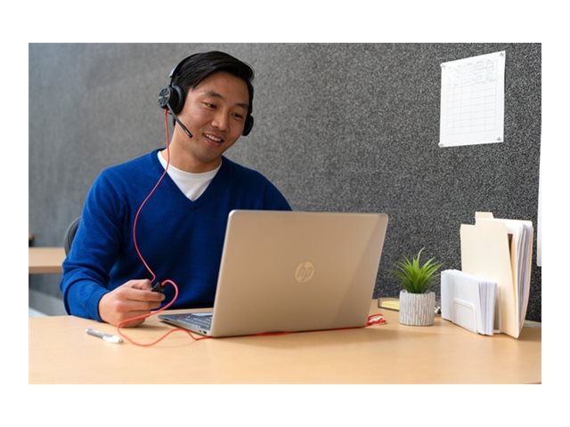 Poly Blackwire 8225 Stereo Microsoft Teams Certified USB-C Headset +USB-C/A Adapter - Replaces Poly SKU 214409-01