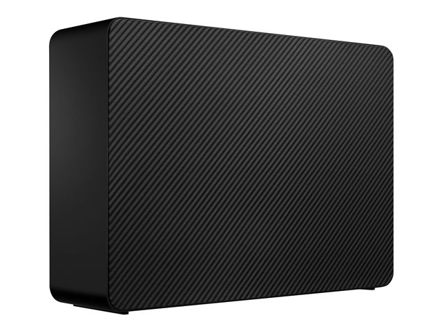 Seagate Expansion STKP12000400 - Hard drive - 12 TB - external (desktop) - USB 3.0 - black - with Seagate Rescue Data Recovery