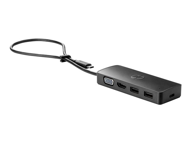 HP USB-C Travel Hub G2 - Docking station - USB-C - VGA, HDMI - Europe - for OMEN by HP Laptop 16, Victus by HP Laptop 15, 16, EliteBook 830 G6, Fortis 11 G9