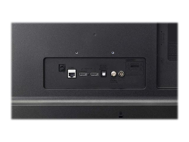LG 24TQ510S-PZ - LED monitor with TV tuner - Smart - 23.6\" - 1366 x 768 HD - 250 cd/m² - 1000:1 - 14 ms - 2xHDMI - speakers - black, iron grey