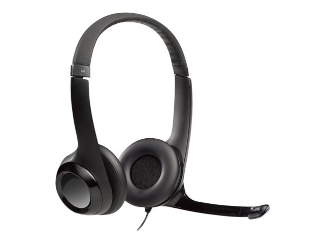 Logitech USB Headset H390 - Headset - full size - wired