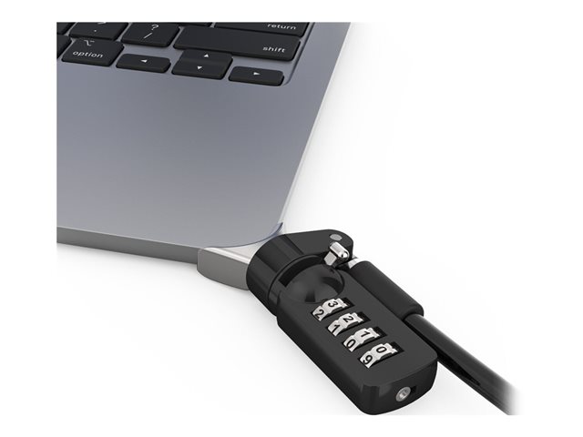 Compulocks Ledge adapter for MacBook Air 15\" M2 and M3 with Combination Cable Lock - System security kit - combination lock