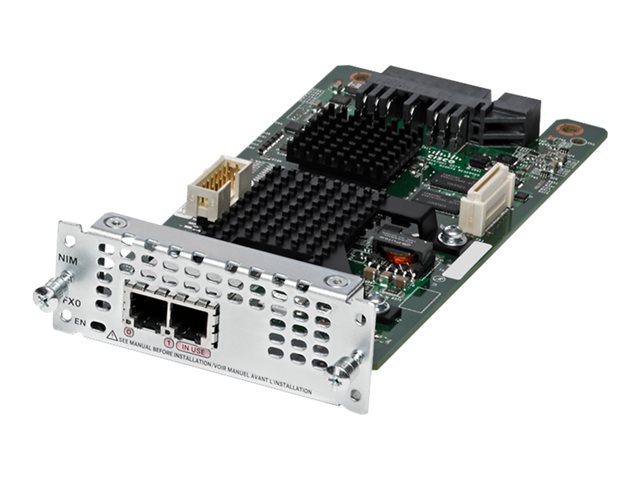 2-port Network Interface Module FXO (Universal)