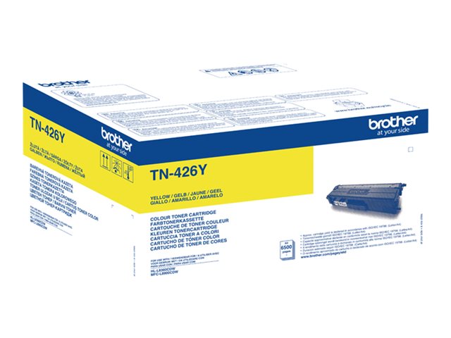 Brother TN426Y - Super Jumbo - yellow - original - toner cartridge - for Brother HL-L8360CDW, MFC-L8900CDW