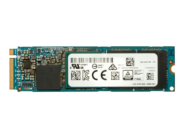 HP - SSD - 2 TB - internal - M.2 - PCIe 3.0 x4 (NVMe) - for EliteBook 830 G6, ZBook 15u G5, 15u G6, 15v G5, 17 G4, 17 G5, 17 G6, Create G7
