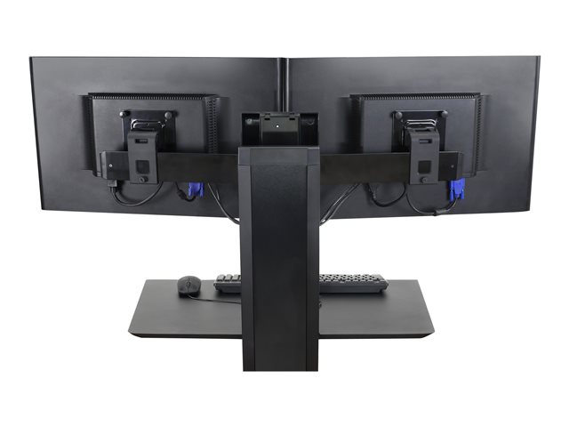 Ergotron Dual Monitor Tilt Pivot Kit - Mounting kit (2 pivots, 2 cable ties, screws) - for 2 monitors - black