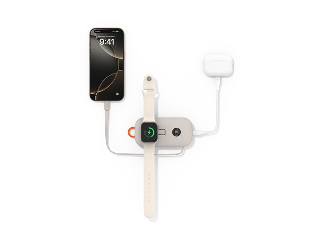 BoostCharge Pro 10k Apple Watch 45w, Sand