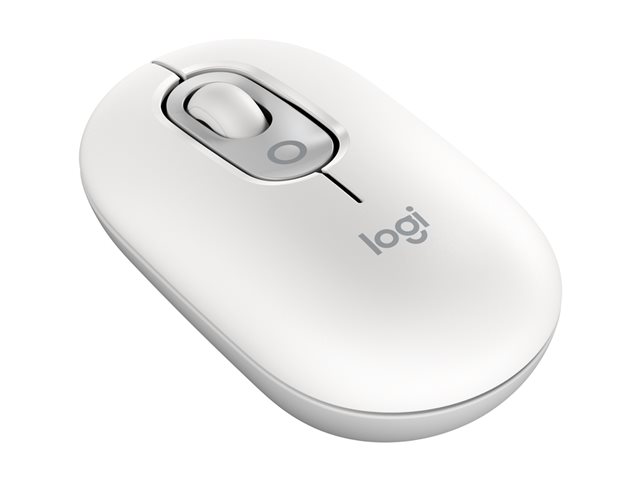 POP Mouse with emoji OFF WHITE