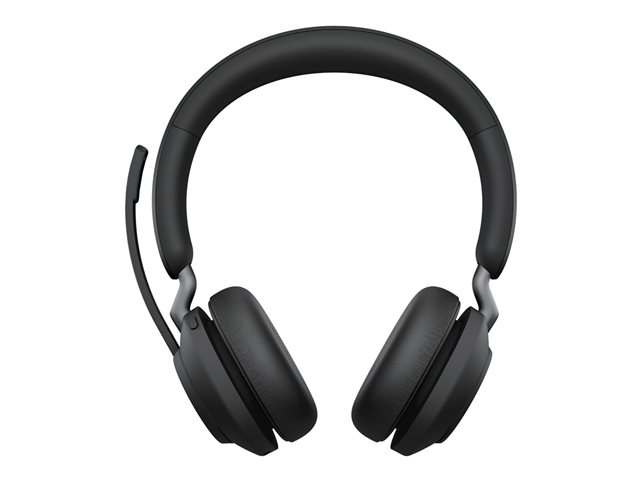 Jabra Evolve2 65 Link380c MS Stereo Stand Black