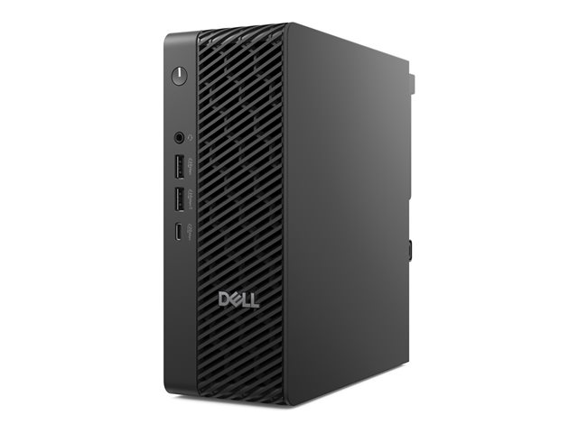 Dell Pro Max Micro FCM2250 - AI PC - micro Core Ultra 7 265 / up to 5.3 GHz - vPro Enterprise - RAM 32 GB - SSD 1 TB - SED, NVMe, TLC - RTX A1000 - Gigabit Ethernet, Bluetooth, IEEE 802.11ax (Wi-Fi 6), IEEE 802.11be (Wi-Fi 7) - Win 11 Pro - monitor: none - black - BTP - with 3 Years Basic Onsite