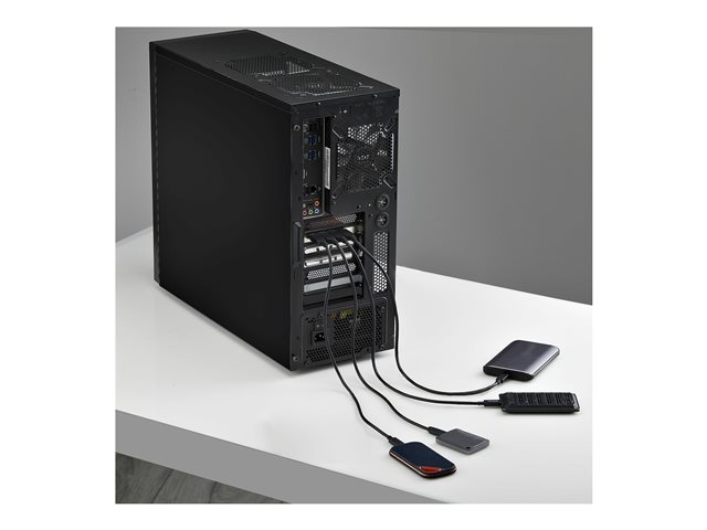 4-Port USB-A PCIe Card USB 3.2 10Gbps