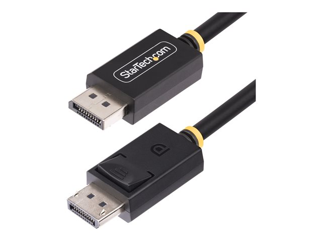 StarTech.com 1m DisplayPort 2.1 Cable, VESA-Certified, DP40 DP 2.1 Cable - DisplayPort cable - DisplayPort (M) latched to DisplayPort (M) latched - DisplayPort 2.1 - 1 m - UHBR10, HDR support, 8K60Hz support, 4K144Hz support, 1440p support 240Hz, up