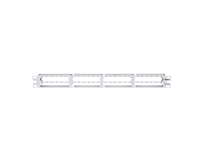 Panduit QuickNet - Patch panel - 1U - 48 ports