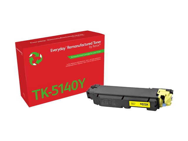 Everyday - Yellow - compatible - box - remanufactured - toner cartridge (alternative for: Kyocera TK-5140Y) - Green World Alliance return programme