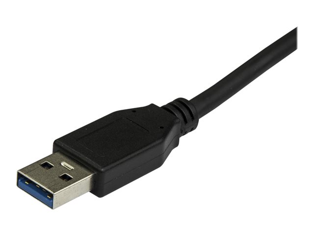 StarTech.com USB to USB C Cable - 1.6 ft / 0.5m - M/M - USB 3.1 (10Gbps) - USB-C to USB 3.1 - USB Type C to Type A Cable (USB31AC50CM) - USB cable - USB Type A (M) to 24 pin USB-C (M) - USB 3.1 Gen 2 - 50 cm - for P/N: 4SD4FCRU31C, HBS304A24A, M2E1BMU31C, M2E1BRU31C, PEXUSB311AC3, SDOCK4U313