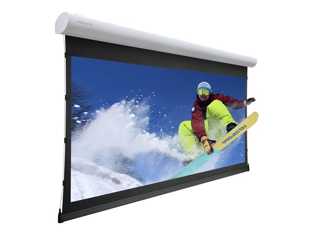 Projecta Tensioned Elpro Concept HD HDTV Format - Projectiescherm - aan het plafond monteerbaar, monteerbaar aan muur - gemotoriseerd - 230 V - 104\" (264 cm) - 16:9 - HD Progressive 1.1 - RAL 9016, verkeerwit