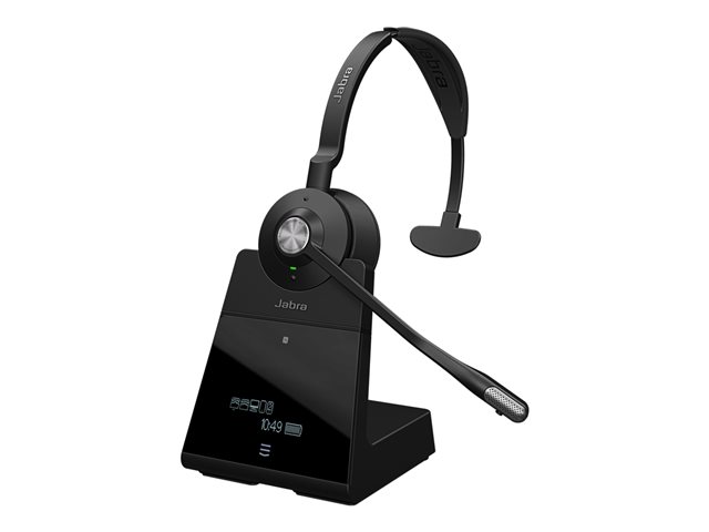 Jabra Engage 75 SE Mono - Headset - on-ear - DECT / Bluetooth - wireless - NFC - Zoom Certified, Google Meet Certified, Amazon Chime Certified, Certified for Microsoft Teams Open Office, Works With Chromebook Certified, UC certified