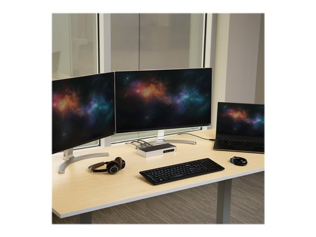 StarTech.com USB 3.0 Docking Station, Dual Monitor Laptop Docking Station with HDMI & DVI/VGA Video, 6-port USB 3.1 Gen 1 5Gbps Hub, GbE, Audio, Universal USB Type-A Dock, Windows & Mac - Dual Display Dock (DK30ADD) - Docking station - USB - DVI, HDMI - 1GbE - for P/N: DK30A2DH, SVA20N2NEUA