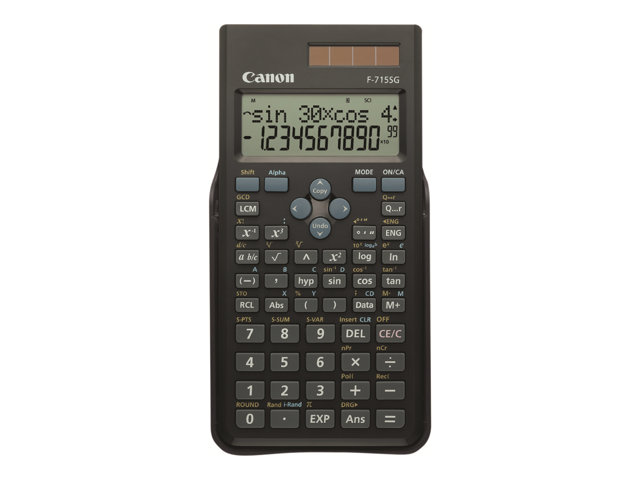 F-715SG BLACK EXP DBL SCINTIFIC CALC