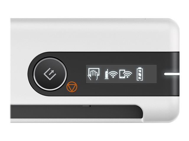 Epson WorkForce DS-80W - Document scanner - Contact Image Sensor (CIS) - A4 - 600 dpi x 600 dpi - up to 15 ppm (mono) / up to 15 ppm (colour) - up to 300 scans per day - USB 2.0, Wi-Fi(n)