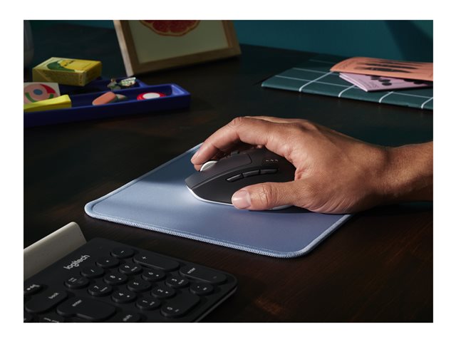 Logitech Desk Mat Studio Series - Mouse pad - blue grey