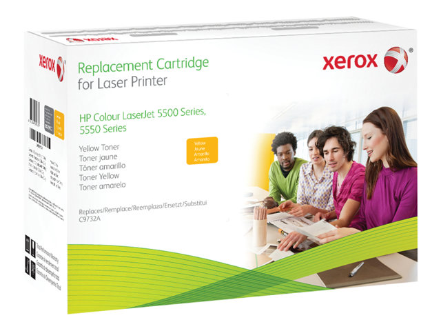 Xerox - Yellow - compatible - toner cartridge (alternative for: HP C9732A) - for HP Color LaserJet 5500, 5550