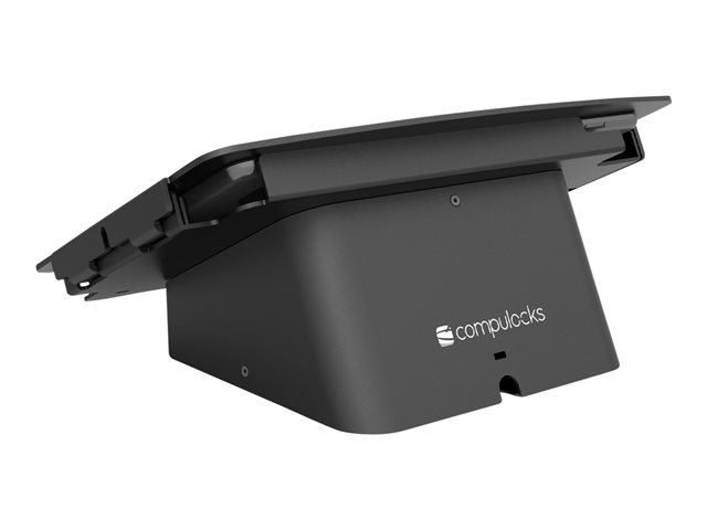 Compulocks iPad Mini 8.3\" Space Enclosure AV Conference Room Capsule - Mounting kit (base, enclosure) - 25° viewing angle - for tablet - AV conference room capsule - lockable - high-grade aluminium, high-grade steel - black - screen size: 8.3\" - mounting interface: 100 x 100 mm - wall-mountable, counter top - for Apple iPad mini (6th generation)