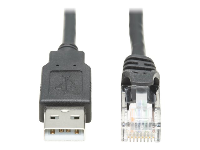USB-A to RJ45 Rollover Console Cable M/