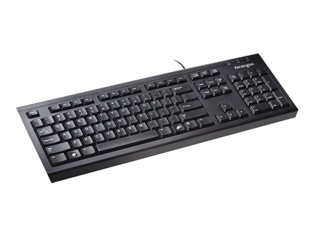 Kensington ValuKeyboard - Keyboard - USB - Spanish - black