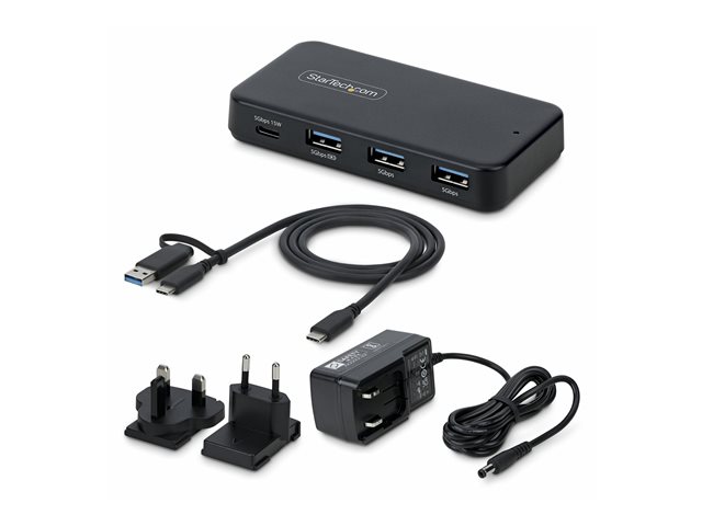 4-Port USB-C & USB-A Hub 5Gbps