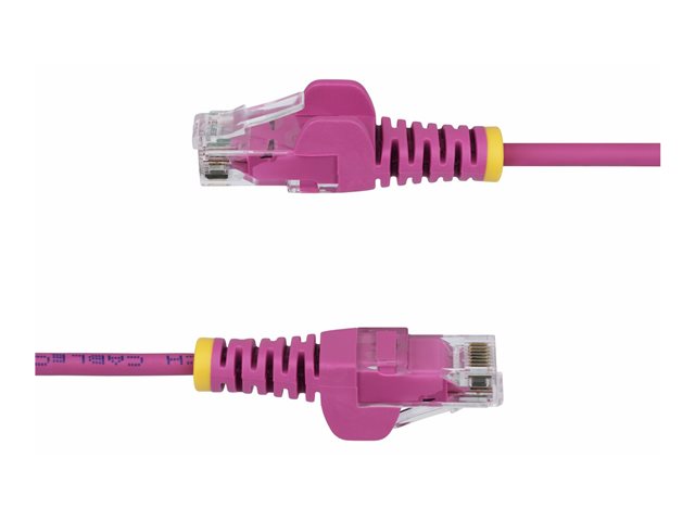 3m Pink Slim CAT6 Ethernet Cable