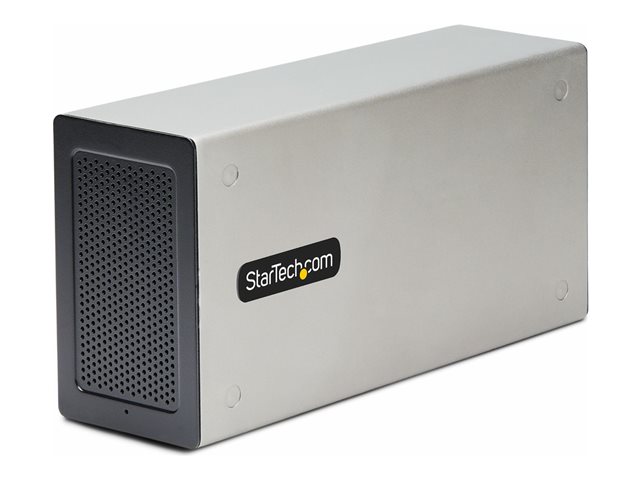 StarTech.com Thunderbolt 3 PCIe Expansion Chassis, Enclosure Box W/Dual PCI-E Slots, External PCIe Slots for Laptops/Desktops/All-In-Ones, 8K/4K Output Via TB3/DP 1.4 Ports - For PCI Express Cards (2TBT3-PCIE-ENCLOSURE) - System bus extender - DP - 1