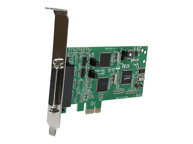 StarTech.com 4 Port PCI Express PCIe Serial Combo Card - Serial adapter - PCIe - RS-232, RS-422, RS-485 - 4 ports - for P/N: BNDTB10GI, BNDTB210GSFP, BNDTB310GNDP, BNDTB410GSFP, BNDTB4M2E1, BNDTBUSB3142