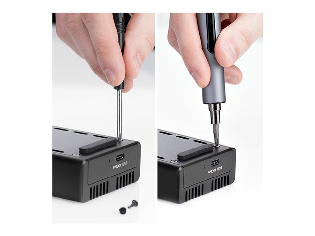 StarTech.com - Storage enclosure - 1 bays (PCIe 4.0 x 4 (NVMe))