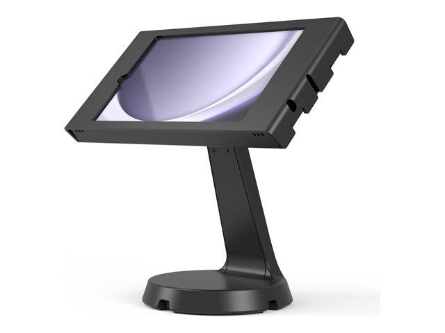 Compulocks Galaxy Tab A9 Apex Enclosure Mast Counter Stand - Mounting kit (stand, enclosure) - for tablet - lockable - metal frame - black - counter - for Samsung Galaxy Tab A9