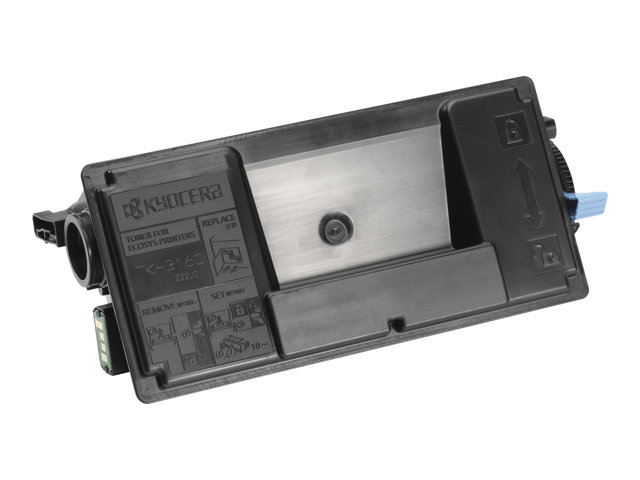 Kyocera TK 3160 - Black - original - toner kit - for ECOSYS M3145, M3645, P3045, P3050, P3055, P3060, P3145