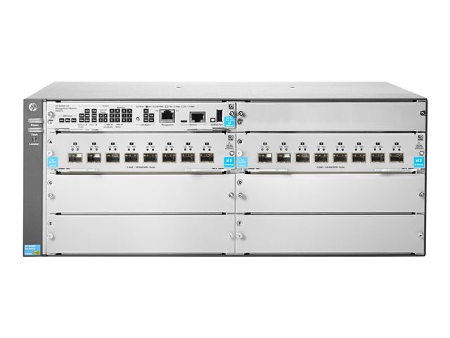 HPE Aruba 5406R 16-port SFP+ (No PSU) v3 zl2 - Switch - Managed - 16 x 1 Gigabit / 10 Gigabit SFP+ - rack-mountable