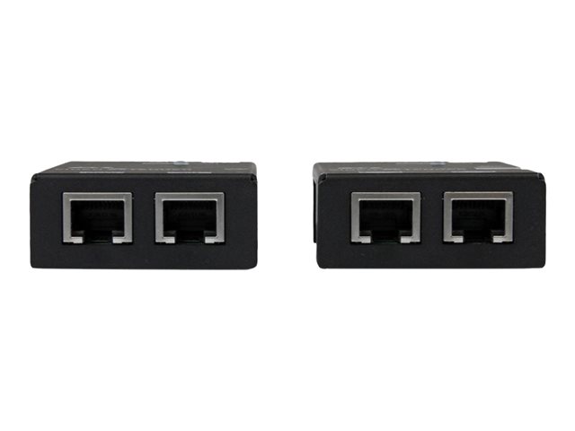StarTech.com HDMI Over CAT5e / CAT6 Extender with Power Over Cable - 165 ft (50m) HDMI Video/Audio Over Dual Ethernet Cable Extender (ST121SHD50) - Video/audio extender - over CAT 5e/6 - up to 50 m - for P/N: ST128HDMI2, SVA12M2NEUA, SVA12M5NA, VIDWALLMNT