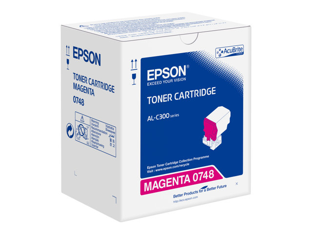 Epson - Magenta - original - toner cartridge - for Epson AL-C300, AcuLaser C3000, WorkForce AL-C300