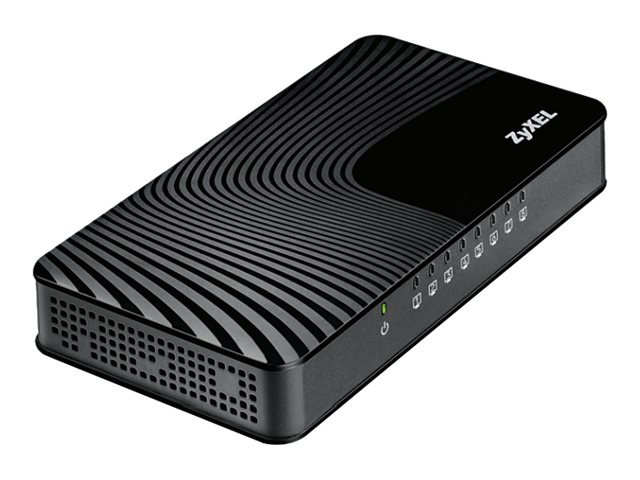 Zyxel GS-108S v2 - Switch - unmanaged - 8 x 10/100/1000 - desktop
