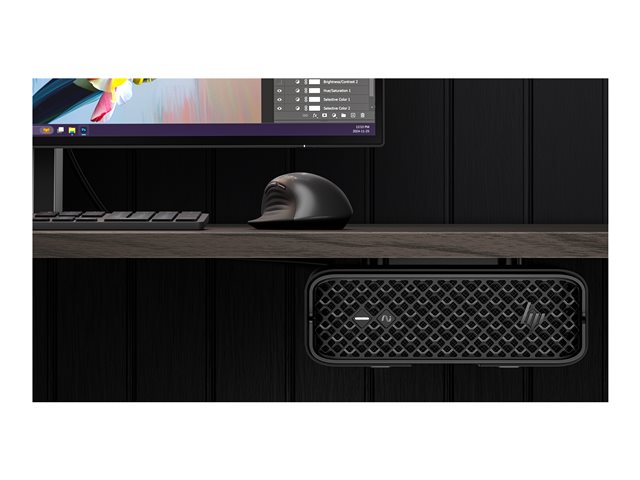 Z2 Mini  G1i IDS ,   Ultra7 265K vPro Enterprise 5.50G 30 MB 20 cores 125W,  32GB (1x32GB) DDR5 6400 CSODIMM NECC Memory ,  Z Turbo 1TB PCIe-5x4 2280 M.2 , NVIDIA RTX 4000 SFF Ada 20 GB 4mDP,  Win11p64  Corporate-Ready Image, HP Wolf Security 1YR, Pa